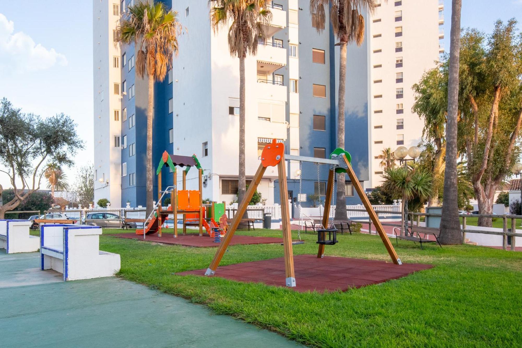 Apartamento En Complejo Residencial Con Piscina Y Garaje A 100M Del Mar Las Canteras  Luaran gambar